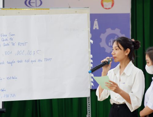 Scholarship Award ceremony and career orientation for students in Hau Giang province